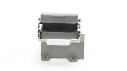 Produktfoto 1 von RS PRO H10A Gehäuse für robusten Stromversorgungsstecker 1 Hebel 1, Oberfläche Steckverbindergehäuse, IP65