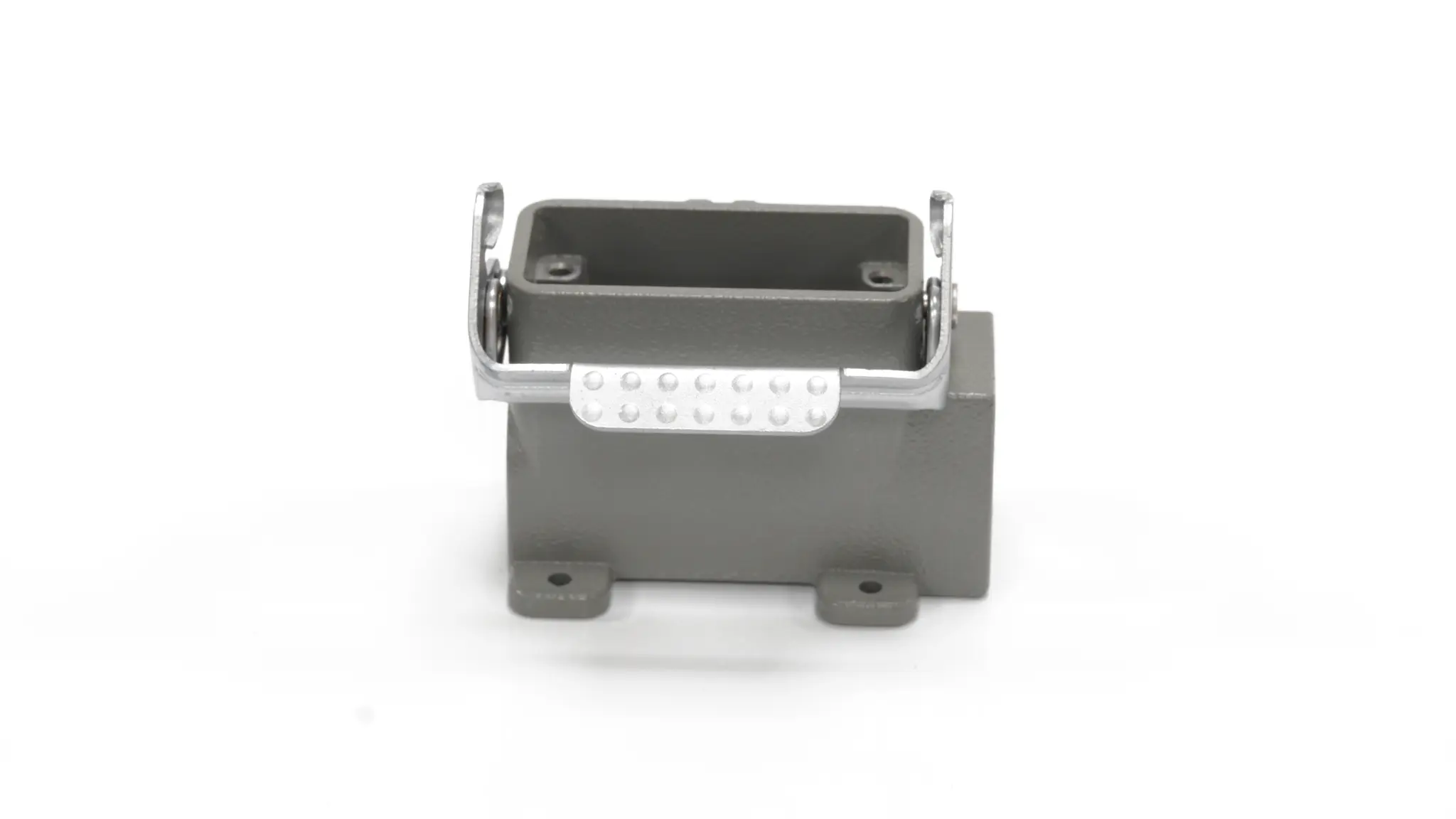 Produktfoto 1 von RS PRO H10A Gehäuse für robusten Stromversorgungsstecker 1 Hebel 1, SMD Steckverbindergehäuse, IP65