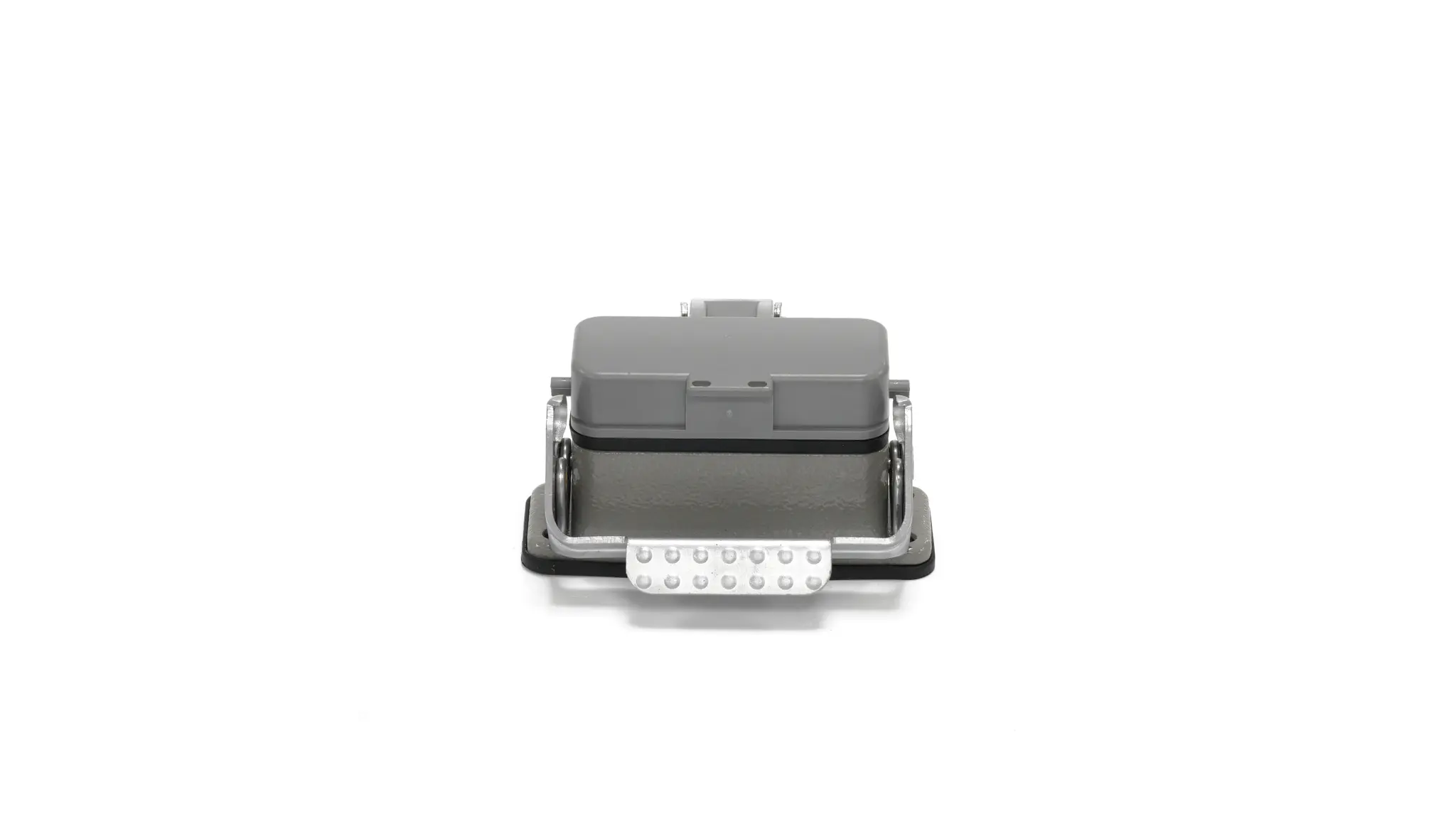 Produktfoto 1 von RS PRO RS-H10B Gehäuse für robusten Stromversorgungsstecker 1 Hebel 1, Schott RS-H10B Anbaugehäuse, IP65