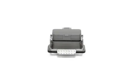 Produktfoto 1 von RS PRO RS-H10B Gehäuse für robusten Stromversorgungsstecker 1 Hebel 1, Schott RS-H10B Anbaugehäuse, IP65