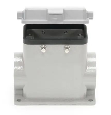 Produktfoto 1 von RS PRO H10B Gehäuse für robusten Stromversorgungsstecker 4, Oberfläche Steckverbindergehäuse, IP65