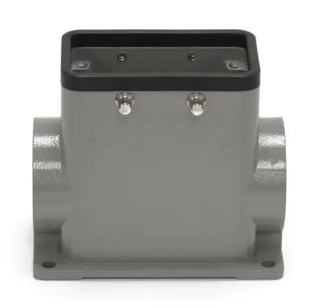Produktfoto 1 von RS PRO H10B Gehäuse für robusten Stromversorgungsstecker 4, Oberfläche Steckverbindergehäuse, IP65
