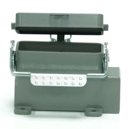 Produktfoto 1 von RS PRO RS-H16A Gehäuse für robusten Stromversorgungsstecker 1 Hebel 1, Oberfläche RS-H16A Steckverbindergehäuse, IP65