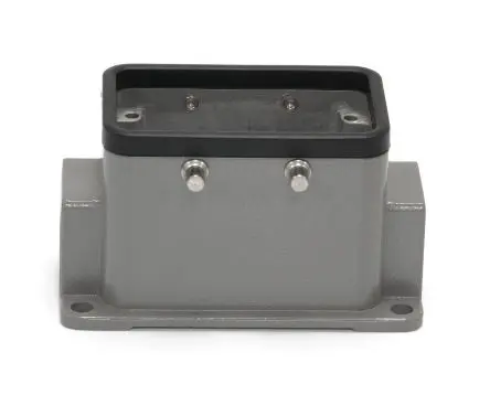 Produktfoto 1 von RS PRO H10B Gehäuse für robusten Stromversorgungsstecker 4, Oberfläche Steckverbindergehäuse, IP65