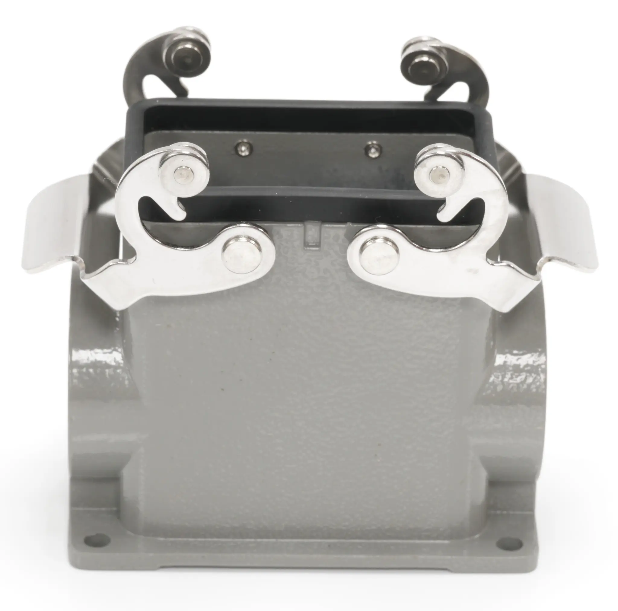 Produktfoto 1 von RS PRO H10B Gehäuse für robusten Stromversorgungsstecker 2 Hebel 2, SMD Steckverbindergehäuse, IP65