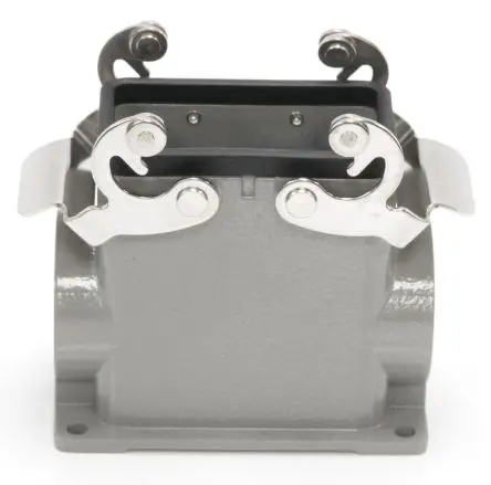 Produktfoto 1 von RS PRO H10B Gehäuse für robusten Stromversorgungsstecker 2 Hebel 2, Oberfläche Steckverbindergehäuse, IP65