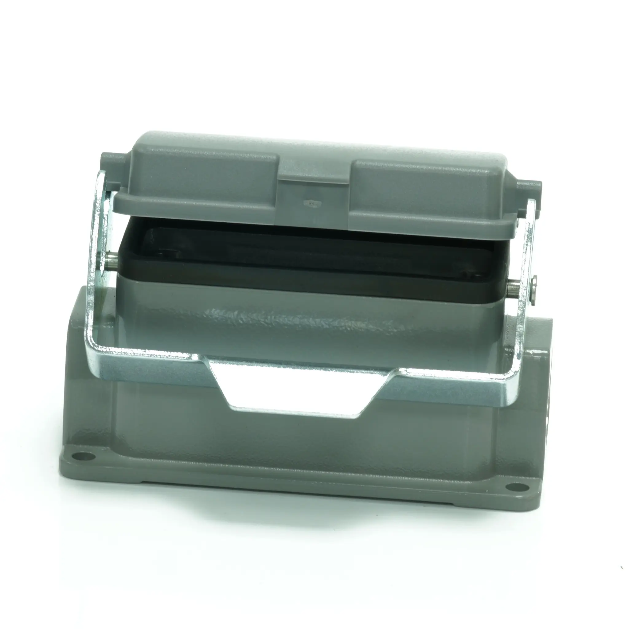 Produktfoto 1 von RS PRO RS-H16B Gehäuse für robusten Stromversorgungsstecker 1 Hebel 1, SMD Steckverbindergehäuse, IP65