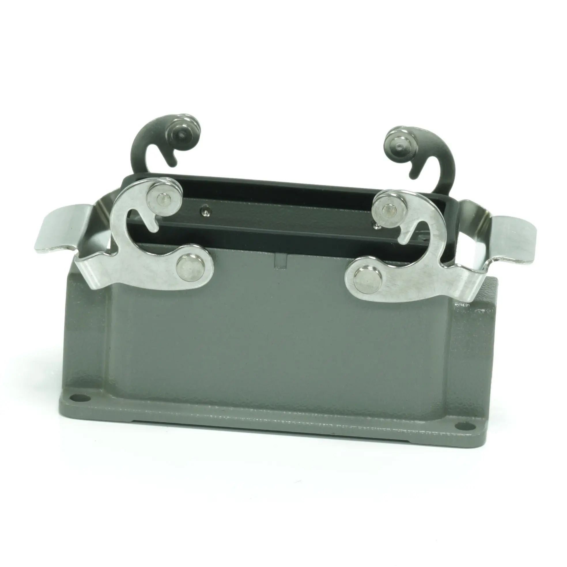 Produktfoto 1 von RS PRO RS-H16B Gehäuse für robusten Stromversorgungsstecker 2 Hebel 2, SMD Steckverbindergehäuse, IP65