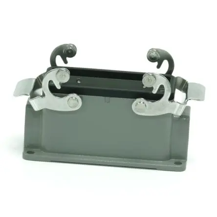 Produktfoto 1 von RS PRO RS-H16B Gehäuse für robusten Stromversorgungsstecker 2 Hebel 2, Oberfläche Steckverbindergehäuse, IP65