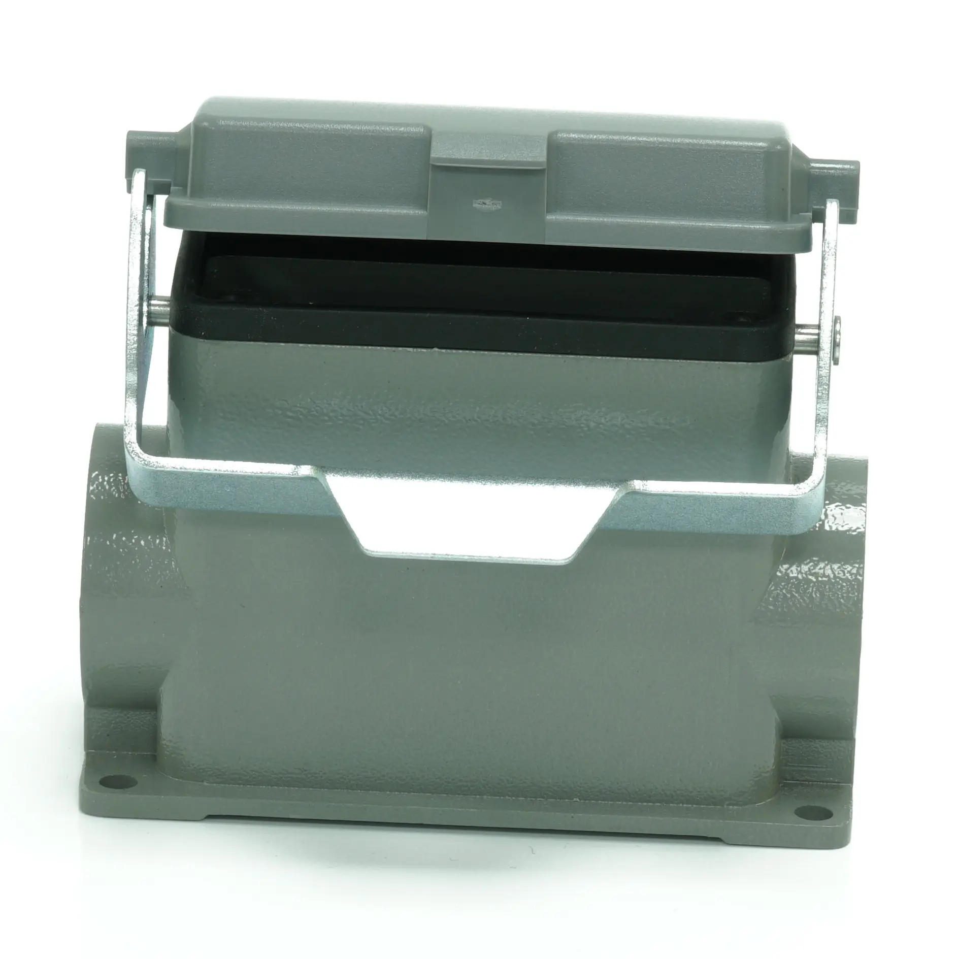 Produktfoto 1 von RS PRO RS-H16B Gehäuse für robusten Stromversorgungsstecker 1 Hebel 1, SMD Steckverbindergehäuse, IP65
