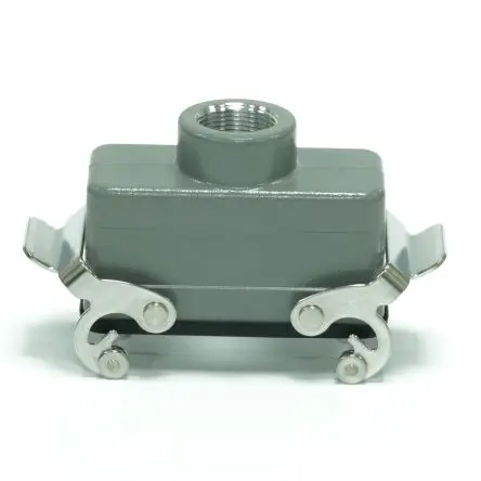 Produktfoto 1 von RS PRO RS-H16B Gehäuse für robusten Stromversorgungsstecker 2 Hebel 2, Kabel RS-H16B Kupplungsgehäuse, IP65