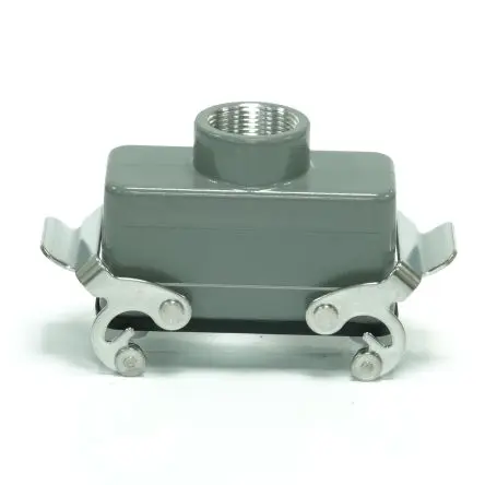 Produktfoto 1 von RS PRO RS-H16B Gehäuse für robusten Stromversorgungsstecker 2 Hebel 2, Kabel RS-H16B Kupplungsgehäuse, IP65