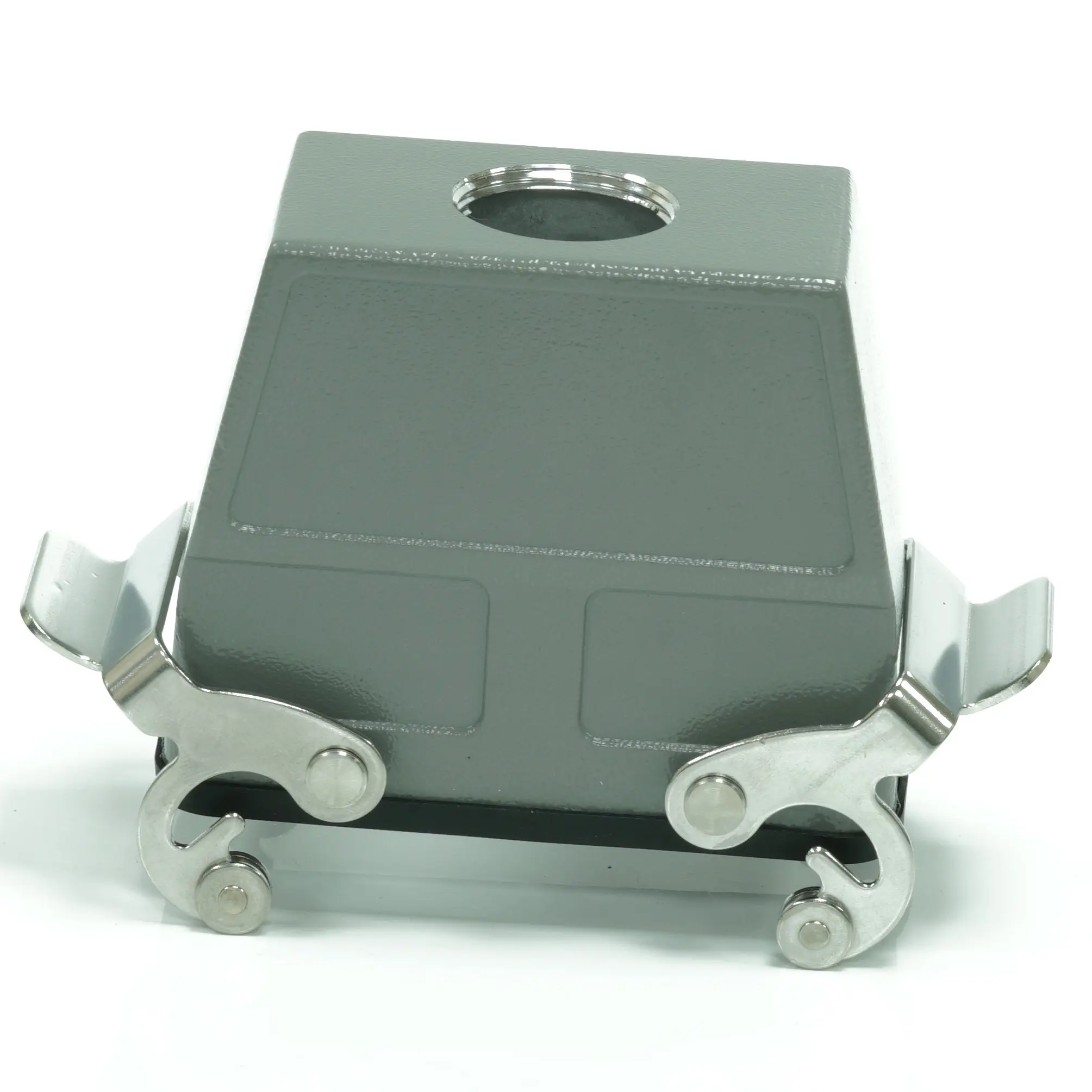 Produktfoto 1 von RS PRO RS-H16B Gehäuse für robusten Stromversorgungsstecker 2 Hebel 2, Kabel RS-H16B Kupplungsgehäuse, IP65