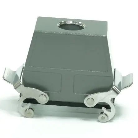 Produktfoto 1 von RS PRO RS-H16B Gehäuse für robusten Stromversorgungsstecker 2 Hebel 2, Kabel RS-H16B Kupplungsgehäuse, IP65