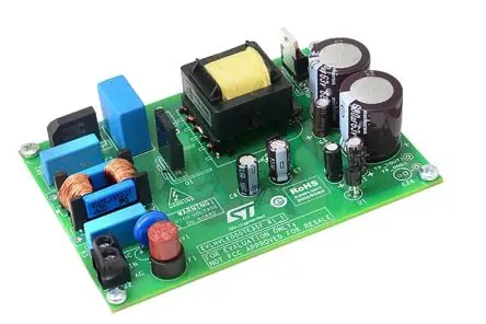 Produktfoto 1 von STMicroelectronics LED-Treiber LED-Treiberevaluierungskit Evaluierungsplatine zum Einsatz mit Sicherer Betrieb in der