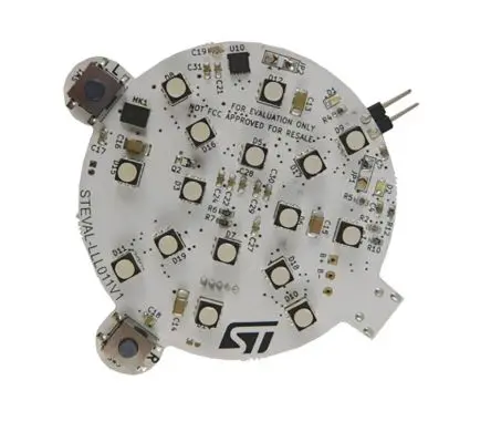 Produktfoto 1 von STMicroelectronics 16 RGB-LED Entwicklungstool LED Evaluierungsplatine zum Einsatz mit STM32L073, Evaluierungsplatine,
