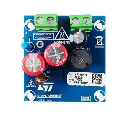 Produktfoto 1 von STMicroelectronics VIPERP319X Entwicklungsbausatz Spannungsregler, 5 V/0.6 A Abwärtswandler, für Nicht isoliertes
