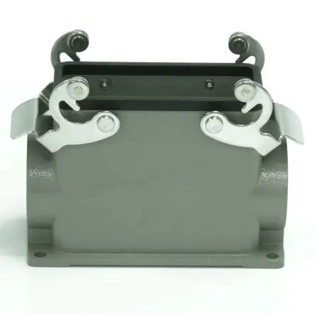 Produktfoto 1 von RS PRO RS-H16B Gehäuse für robusten Stromversorgungsstecker 2 Hebel 2, Oberfläche RS-H16B Steckverbindergehäuse, IP65