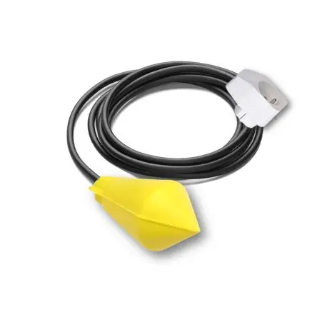 Produktfoto 1 von ATMI Schwimmerschalter Kabel 250 V dc, 1-poliger Umschalter, -40 °C 400 V ac → 85 °C, mit 5 m Leitung