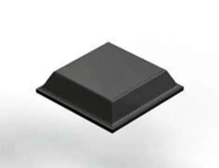 Produktfoto 1 von 3M Bumpon Urethan Vierkant Gummipuffer, Klebstoff, Ø 0.12 Zoll x 3.1 mm, 72