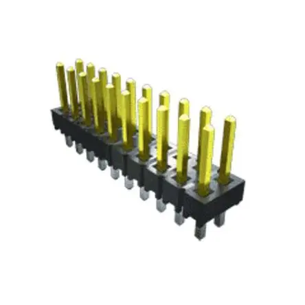 Samtec TSW Stiftleiste Gerade, 38-polig / 2-reihig, Raster 2.54 mm Raster Durchsteckmontage, Platine-Platine, Unisoliert