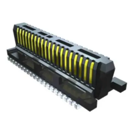 Produktfoto 1 von Samtec ST5 Leiterplattenleiste gewinkelt, 30-polig / 2-reihig, Raster 0.5 mm Raster Oberfläche, Platine-Platine,