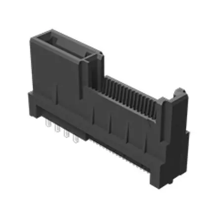 Produktfoto 1 von Samtec Serie HSEC8-113-01-S-DV-A Kantensteckverbinder Buchse, 0.8 mm, 26-polig, 2-reihig, Vertikal, Oberfläche Lot