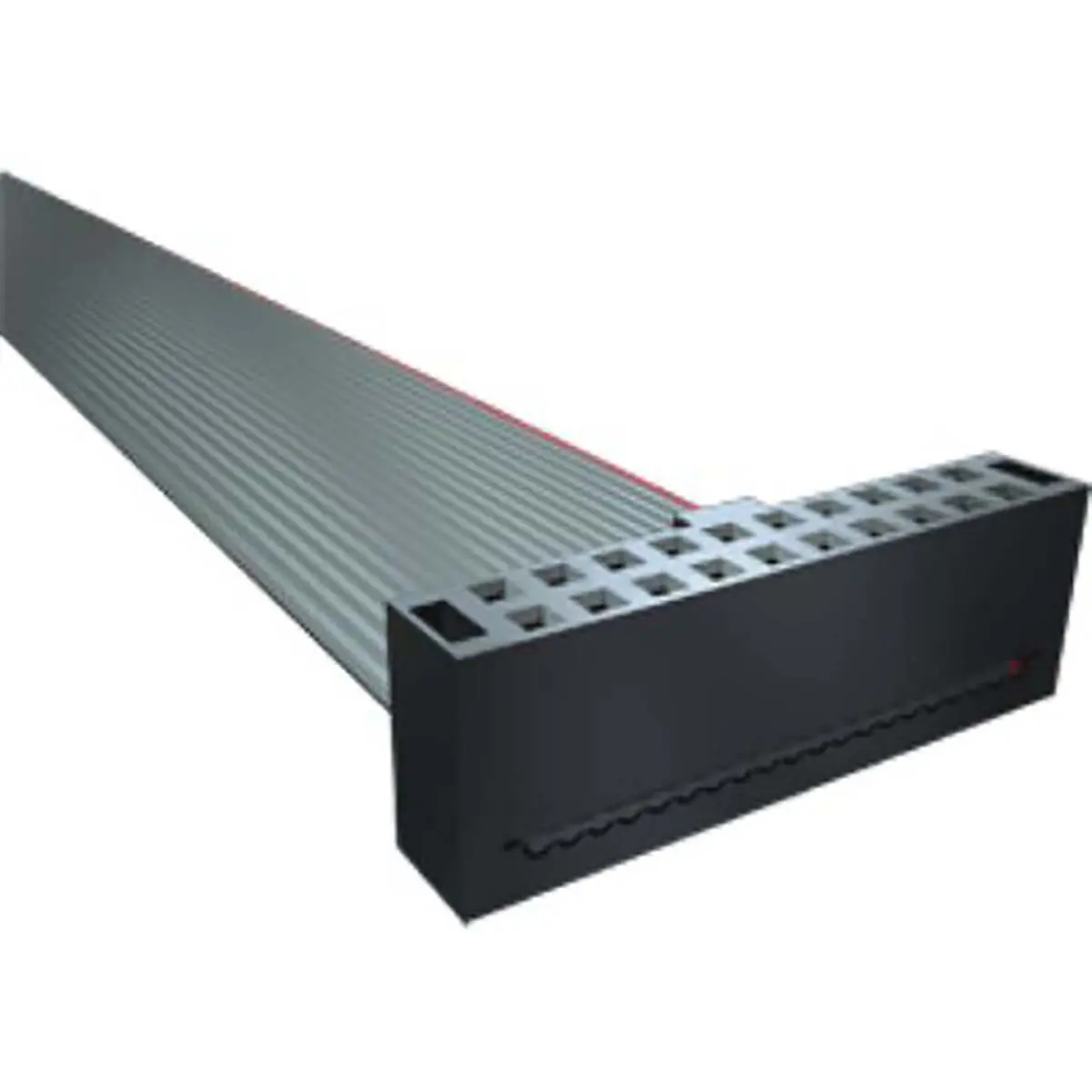 Produktfoto 1 von Samtec HCSD Leiterplattenbuchse Vertikal Frei hängend 40-polig / 2-reihig, Raster 2.54 mm IDC