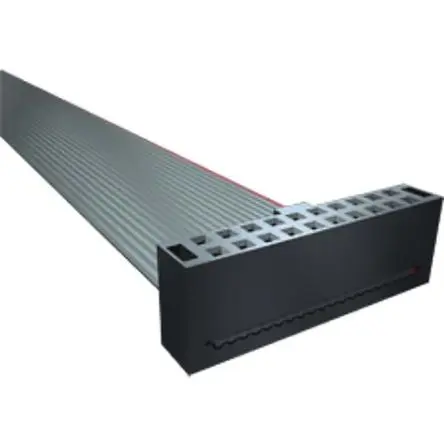 Produktfoto 1 von Samtec HCSD Leiterplattenbuchse Vertikal Frei hängend 40-polig / 2-reihig, Raster 2.54 mm IDC