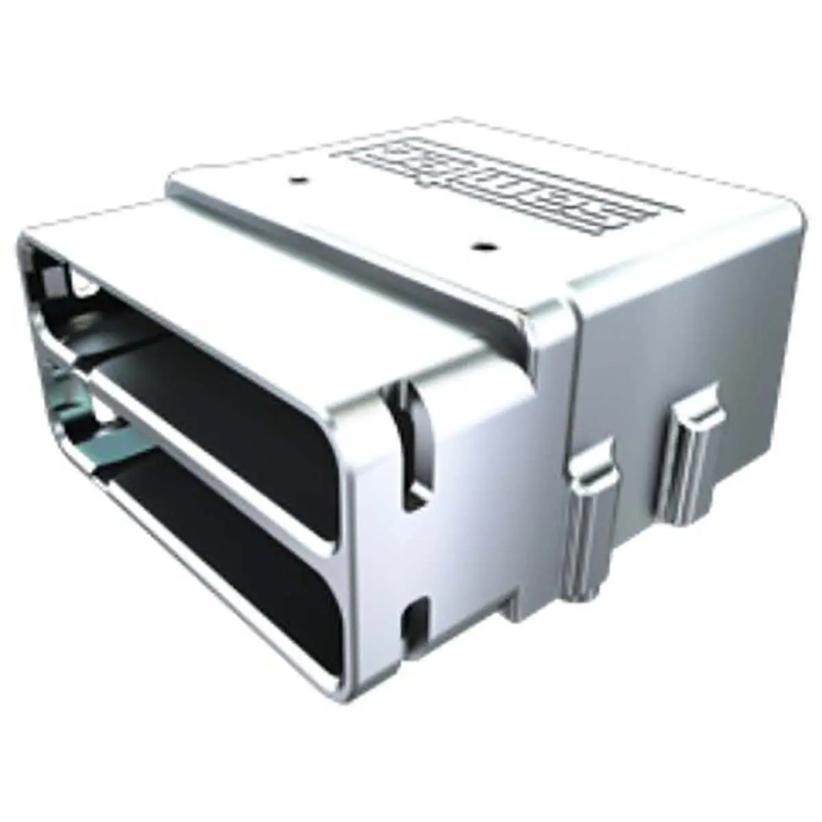 Produktfoto 1 von Samtec HDC HDC-035-01 QSFP-Raster Mehrzweck-Käfig für Passend für vierreihigen HDI6-Steckverbinder
