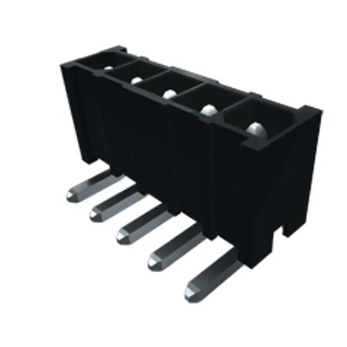 Samtec IPBT Leiterplattenleiste Gerade, 4-polig / 1-reihig, Raster 4.2 mm Raster Durchsteckmontage, Platine-Platine,
