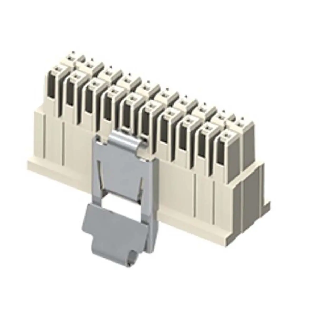 Produktfoto 1 von Samtec IPD1-09-D-K Buchse Steckverbindergehäuse 2.54 mm, 18-polig / 2-reihig Vertikal, Kabel