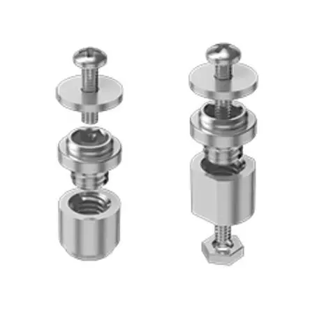 Produktfoto 1 von Samtec Abstandhalter, Länge 8.15 mm, Edelstahl, Sechskant, 6.89 mm 4.76 mm
