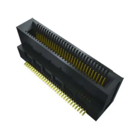 Produktfoto 1 von Samtec Serie MEC6 Kantensteckverbinder Buchse, 0.635 mm, 40-polig, 2-reihig, gewinkelt, Oberfläche Lot