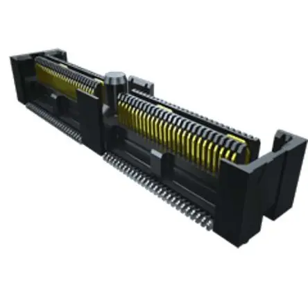 Produktfoto 1 von Samtec QFS Leiterplattenbuchse gewinkelt Oberfläche 104-polig / 2-reihig, Raster 0.64 mm Lot