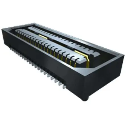 Produktfoto 1 von Samtec QSE Leiterplattenbuchse gewinkelt Oberfläche 40-polig / 2-reihig, Raster 0.8 mm Lot