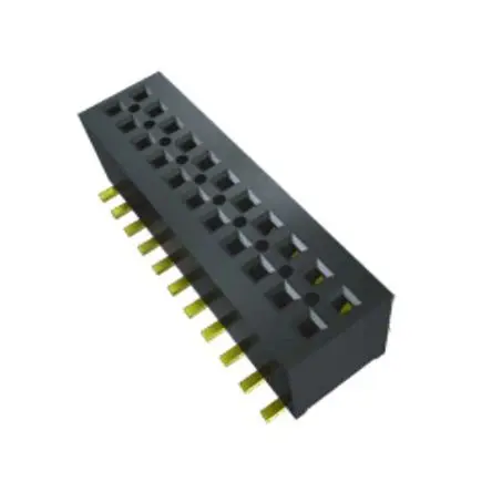 Produktfoto 1 von Samtec MLE Leiterplattenbuchse Vertikal Oberfläche 10-polig / 2-reihig, Raster 1 mm Lot