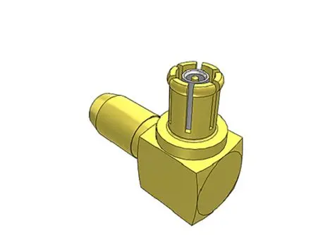 Produktfoto 1 von Samtec MMCX7 Stecker Koaxialsteckverbinder MCX-Steckverbinder, Kabel, für Koaxial-Kabel, 75 Ω Kabel, Standard