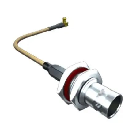 Produktfoto 1 von Samtec Koaxialkabel, 75 Ω 30 AWG, 2.54 mm, Gelb