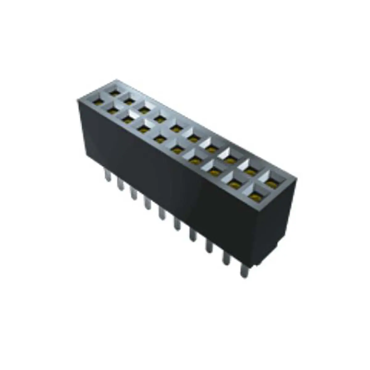 Produktfoto 1 von Samtec SFMC Leiterplattenbuchse Gerade Oberfläche 50-polig / 2-reihig, Raster 1.27 mm Lot