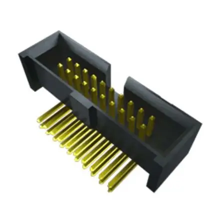 Produktfoto 1 von Samtec SHF Leiterplattenleiste Gerade, 26-polig / 2-reihig, Raster 1.27 mm Raster Oberfläche, Platine-Kabel, Ummantelt