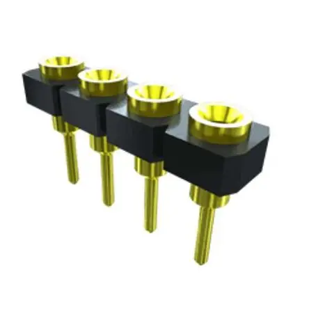 Samtec SL Leiterplattenbuchse Gerade Durchsteckmontage 6-polig / 1-reihig, Raster 2.54 mm Lot