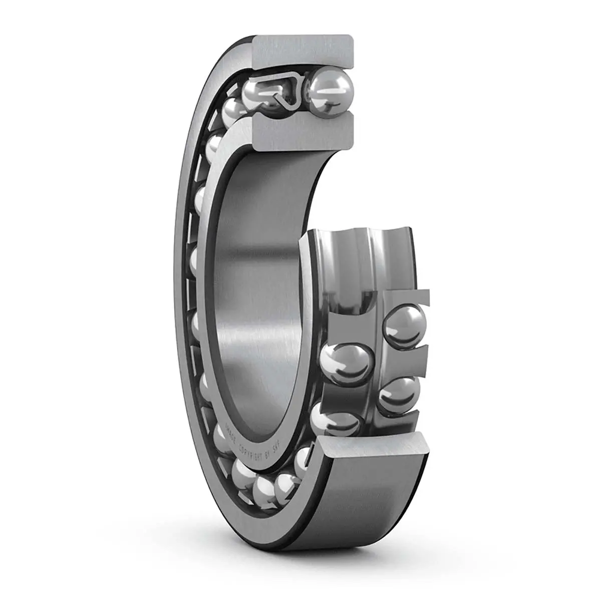 Produktfoto 1 von SKF 2-reihig Kugellager, Innen-Ø 110 mm / Außen-Ø 200 mm Außen-ø , Breite 38 mm