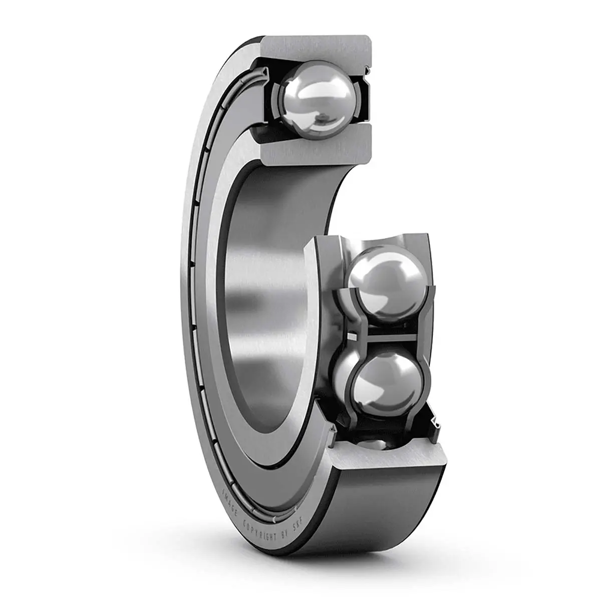 Produktfoto 1 von SKF 1-reihig Kugellager, Innen-Ø 40 mm / Außen-Ø 80 mm Außen-ø , Breite 18 mm