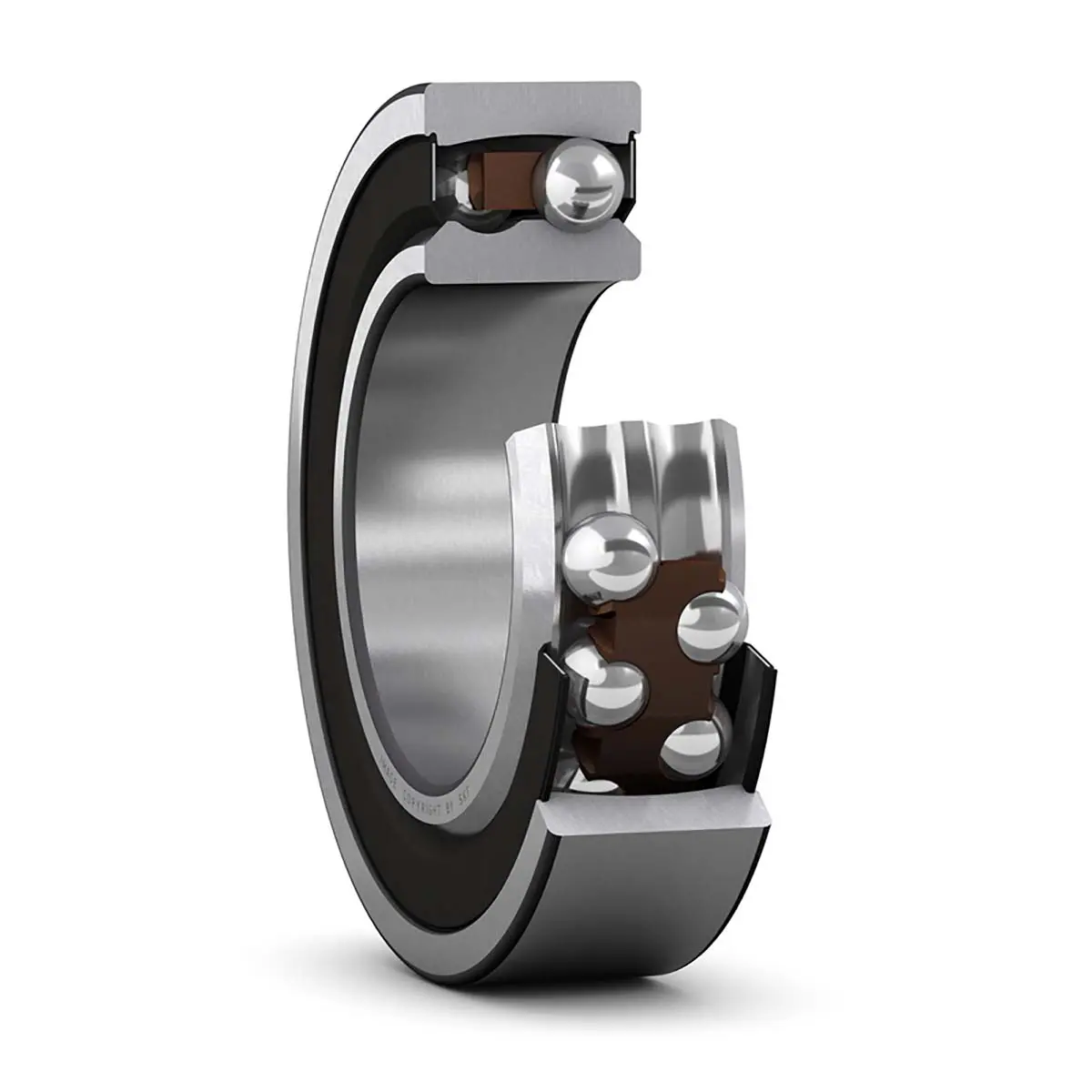 Produktfoto 1 von SKF 2-reihig Kugellager, Innen-Ø 30 mm / Außen-Ø 62 mm Außen-ø , Breite 20 mm
