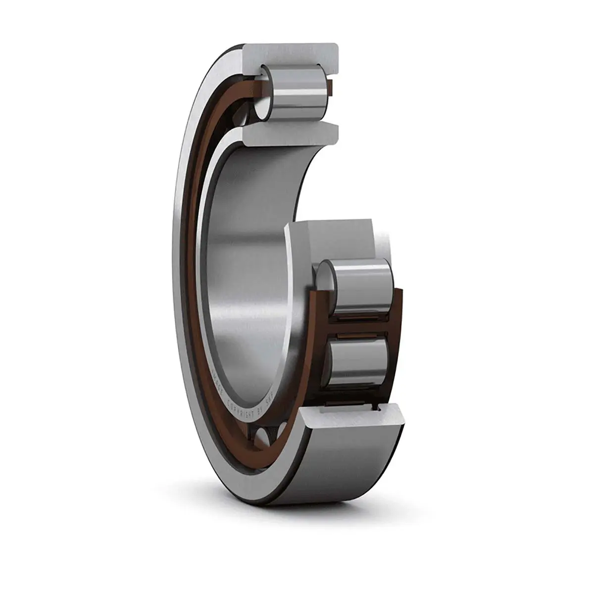 Produktfoto 1 von SKF Rollenlager 1-reihig / Außen-Ø 62 mm Außen-ø  36.5 kN Abgeschirmt 15000rpm 46.5 kN NU 305 ECP, Innen-Ø 25 mm, Breite