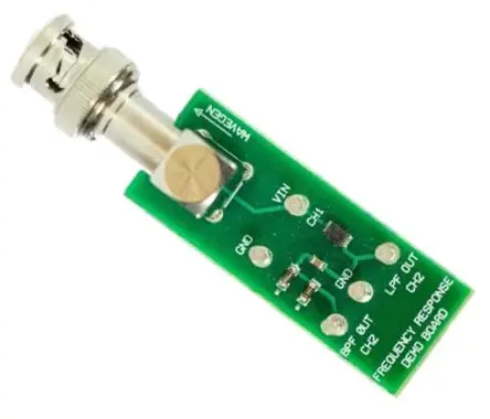 Produktfoto 1 von Keysight Technologies Oszilloskop Zubehör-Set, Trainingsset R-L-C-Leiterplatte mit BNC-Eingang, für DSOX1204G DSOXBODE