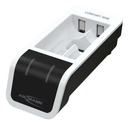 Produktfoto 1 von Ansmann Comfort Mini Akkuladegerät, 1.2V NiMH/800 mA AA, 2 x AAA 2 NiMH