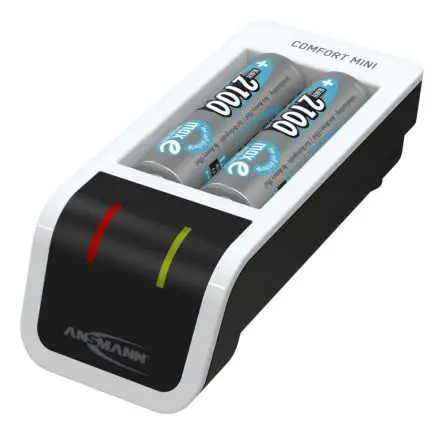 Produktfoto 1 von Ansmann Comfort Mini Akkuladegerät, 1.2V NiMH/800 mA 2 x AAA, AA 2 NiMH