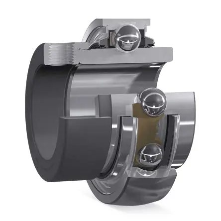 Produktfoto 1 von SKF Stahl Lagereinsatz 90 mm Außen-ø , Innen-Ø 50 mm, Traglast 23200 N